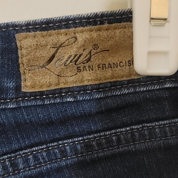 Levi's Women's San Francisco Bold Curve Classic Boot Cut Jeans Blue - Picture 6 of 7